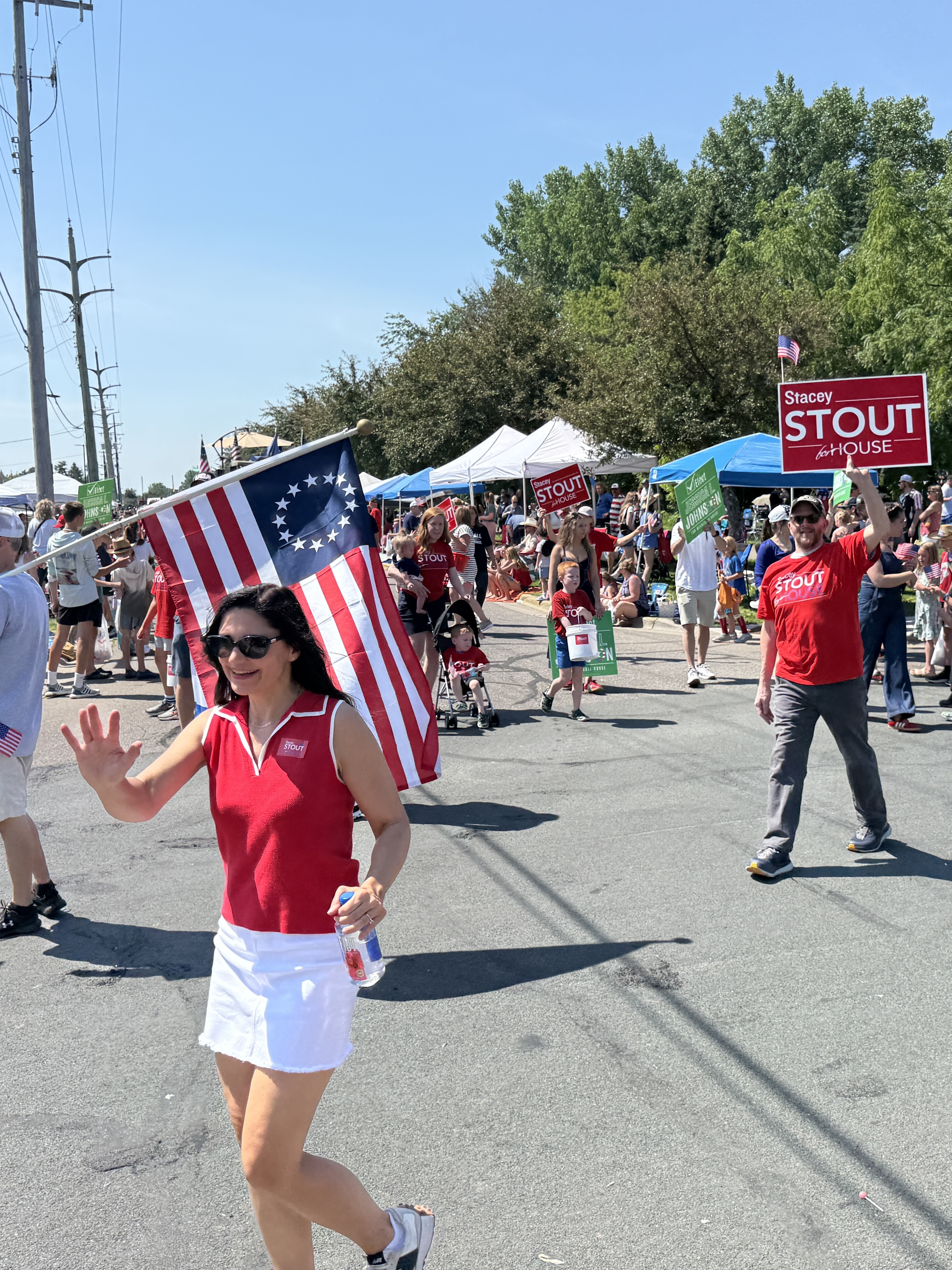 Stacey Stout - Fourth of July Parade