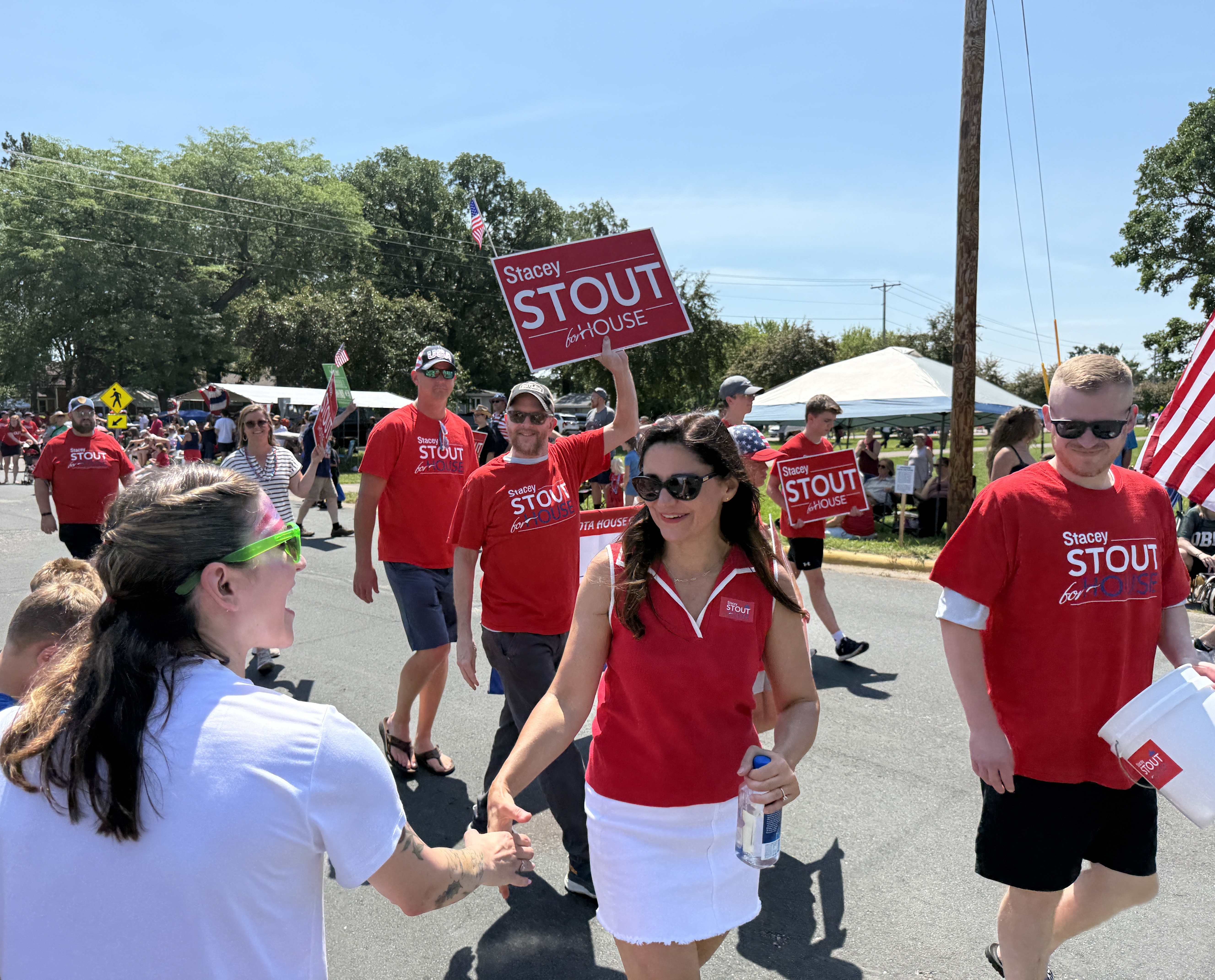 Stacey Stout - Fourth of July Parade