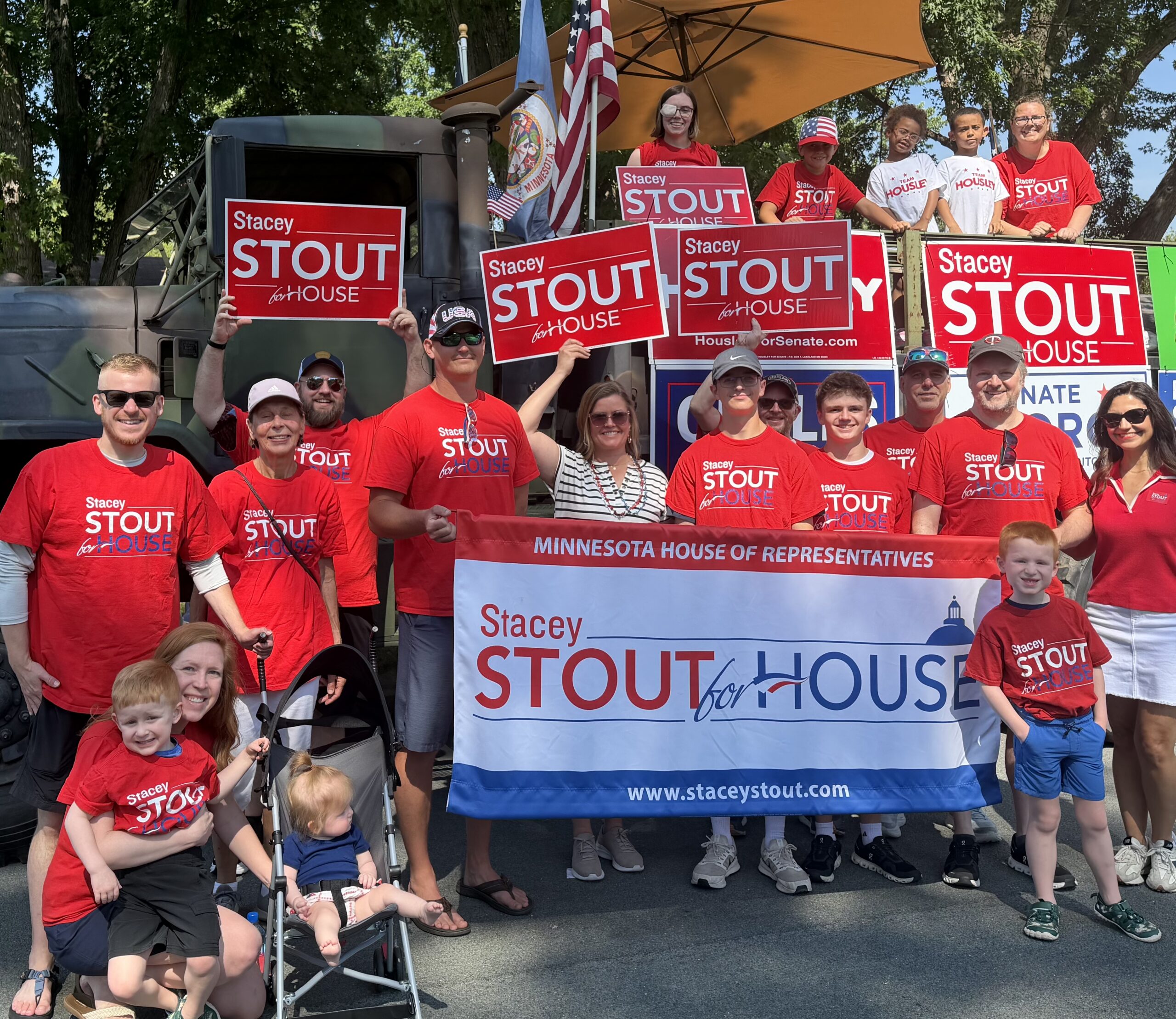 Stacey Stout - Fourth of July Parade